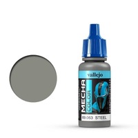 VALLEJO 69.063 MECHA STEEL ACRYLIC AIRBRUSH PAINT 17ml