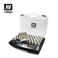 VALLEJO 70.173 MODEL COLOR 72 MILITARY COLOURS PAINT CASE ACRYLIC PAINT SET