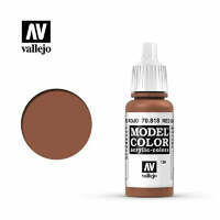 VALLEJO 70.818 MODEL COLOR 136 RED LEATHER ACRYLIC PAINT 17ML