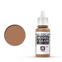 VALLEJO 70.843 MODEL COLOR 133 CORK BROWN ACRYLIC PAINT 17ml