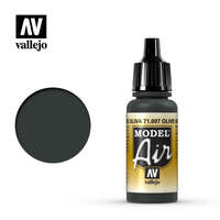 VALLEJO 71.007 OLIVE GREEN MODEL AIR ACRYLIC PAINT 17ML