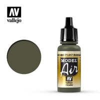 VALLEJO 71.017 RUSSIAN GREEN 4BO MODEL AIR ACRYLIC PAINT 17ML