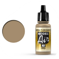 VALLEJO 71.028 SAND YELLOW MODEL AIR ACRYLIC PAINT 17ML