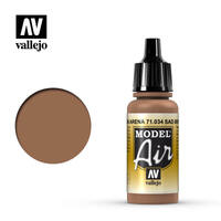 VALLEJO 71.034 SAND BROWN MODEL AIR ACRYLIC PAINT 17ML