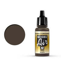 VALLEJO 71.040 MODEL AIR ACRYLIC PAINT BURNT UMBER 17ML