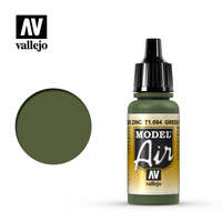 VALLEJO 71.094 MODEL AIR GREEN ZINC CHROME MODEL AIR ACRYLIC PAINT 17ML