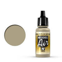 VALLEJO 71.141 MODEL AIR ACRYLIC PAINT IDF SAND GRAY 73 17ML