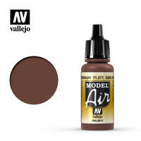 VALLEJO 71.271 MODEL AIR GERMAN RED BROWN RAL8012 17ML ACRYLIC AIRBRUSH PAINT