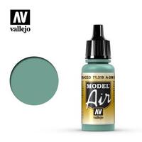 VALLEJO 71.319 A-28M GREYISH BLUE  MODEL AIR ACRYLIC PAINT 17ML