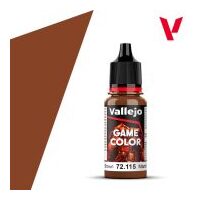 VALLEJO 72.115 GAME COLOR GRUNGE BROWN ACRYLIC PAINT 18ML