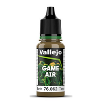 VALLEJO GAME AIR 76.062  EARTH (40) ACRYLIC AIRBRUSH PAINT 17ML