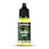 VALLEJO GAME AIR 76.109 TOXIC YELLOW (8) ACRYLIC AIRBRUSH PAINT 17ML