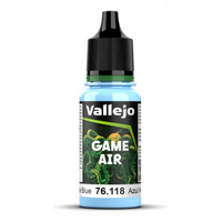 VALLEJO GAME AIR 76.118 SUNRISE BLUE (24) ACRYLIC AIRBRUSH PAINT 17ML