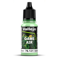 VALLEJO GAME AIR 76.121 GHOST GREEN (30) ACRYLIC AIRBRUSH PAINT 17ML