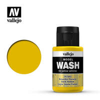 VALLEJO 76503 MODEL WASH DARK YELLOW 35ML ACRYLIC PAINT