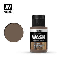 VALLEJO 76521 MODEL WASH OILED EARTH 35 ml ACRYLIC PAINT