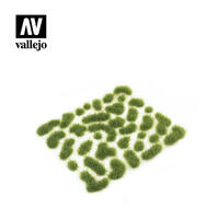 VALLEJO SC406 4MM MEDIUM WILD TUFT GREEN DIORAMA ACCESSORY