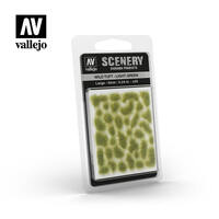 VALLEJO SC417 6MM LARGE WILD TUFT LIGHT GREEN DIORAMA ACCEESSORY