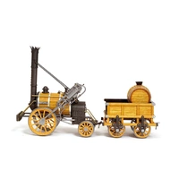 OCCRE 54000 STEPHENSONS ROCKET STEAM TRAIN 1/24 SCALE WOOD AND METAL MODEL KIT