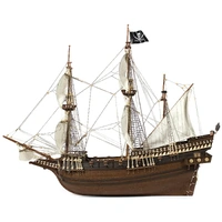 OCCRES 12002 BUCCANEER PIRATE SHIP 1/100 SCALE WOOD AND METAL MODEL KIT