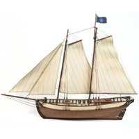 OCCRE 12007 POLARIS SAIL BOAT 1/50 SCALE WOOD AND METAL MODEL KIT