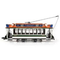 OCCRE 53011 BUENOS AIRES CABLE CAR TRAM 1/24 SCALE WOOD AND METAL MODEL KIT