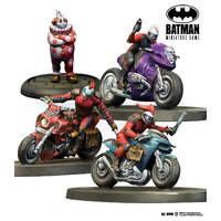 KNIGHT MODELS 35DC230 ARCHIE AND JOKER'S BIKERS BATMAN MINIATURE GAME FIGURINES