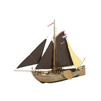 ARTESANIA 22125 BOTTER ZUIDERZEE FISHING BOAT WITH BONUS STAND 1:35 SCALE WOODEN MODEL SHIP KIT