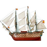 ARTESANIA LATINA 22905 - SANTA ANA TRAFALGAR 1805 WOODEN SHIP MODEL  1/84 SCALE