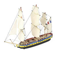 ARTESANIA 17000 L'HERMIONE LA FAYETTE 1:60 SCALE WOODEN MODEL BOAT EASY KIT