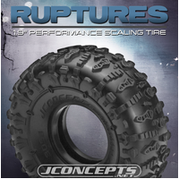 JCONCEPTS 3053-02 RUPTURES GREEN COMPOUND PERFORMANCE SCALER RC CRAWLER TYRES FITS 1.9" RIM