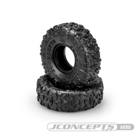 JCONCEPTS JC4060-02 MEGALITHIC GREEN COMPOUND PERFORMANCE 1.9 INCH SCALER TIRE 4.75 INCH OD 1/10 CRAWLER TYRE 2 PIECES