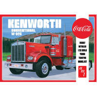 AMT 1286 KENWORTH CONVENTIONAL W-925 COCA COLA 1/25 PLASTIC MODEL KIT TRUCK