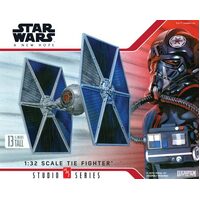 AMT 1341 STAR WARS A NEW HOPE TIE FIGHTER 1/32 SCALE PLASTIC MODEL KIT