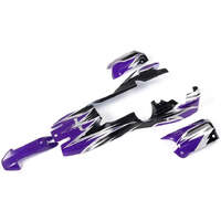 ROVAN 85026 BODY FOR BAJA 5B PAINTED PURPLE SILVER AND BLACK