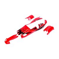 ROVAN 85026 BODY No 9 FOR BAJA 5B PAINTED - RED / BLACK