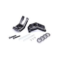 ROVAN 851061 REAR HUB CARRIERS BLACK CNC