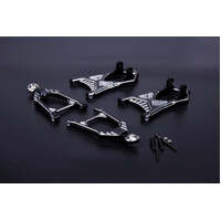 ROVAN 85113 BAJA 5B FRONT ARM SET BLACK CNC