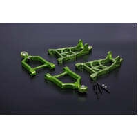 ROVAN 85113 BAJA 5B FRONT ARM SET GREEN CNC