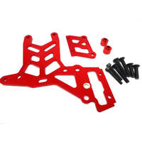 ROVAN 85122 CNC REAR UPPER CONNECTING PLATE SET - RED