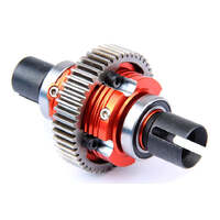 ROVAN 851271 DIFF COMPLETE WITH CNC CASES - RED