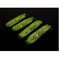 ROVAN 85154 SHOCK COVERS OUTERWEAR 4 PIECES GREEN