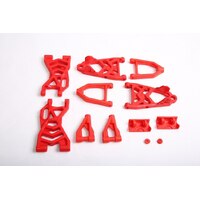 ROVAN 85250 NYLON BAJA 5B SUSPENSION SWING ARMS GEN 2 COMPLETE SET - RED