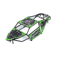 ROVAN 852902 SAND RAIL ROLL CAGE BODY FOR BAJA 5TS WITH POLY -CARBONATE SHELL - GREEN