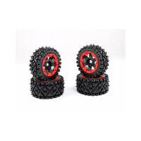 ROVAN 85321 FULL TERRAIN BAJA TYRES COMPLETE SET OF 4 WITH NAILS