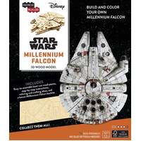 INCREDIBUILDS STAR WARS MILLENNIUM FALCON BOOK AND 3D MODEL