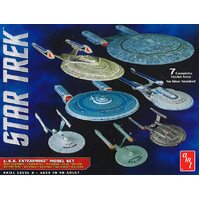 AMT 661L 1701-C STAR TREK U.S.S. ENTERPRISE NC 1:2500 PLASTIC MODEL STARSHIP KIT