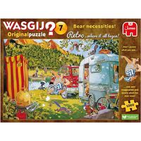 WASGIJ? 00016 RETRO WHERE IT ALL BEGAN ORIGINAL PUZZLE #7 - BEAR NECESSITIES! 1000PC  JIGSAW PUZZLE