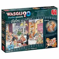 WASGIJ? 19177 MYSTERY PUZZLE RETRO #4 - LIVE ENTERTAINMENT 1000PC  JIGSAW PUZZLE