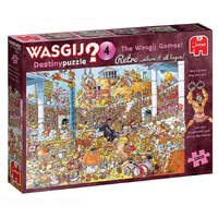 WASGIJ? 19178 DESTINY PUZZLE RETRO #4 - THE WASGIJ GAMES! 1000PC  JIGSAW PUZZLE